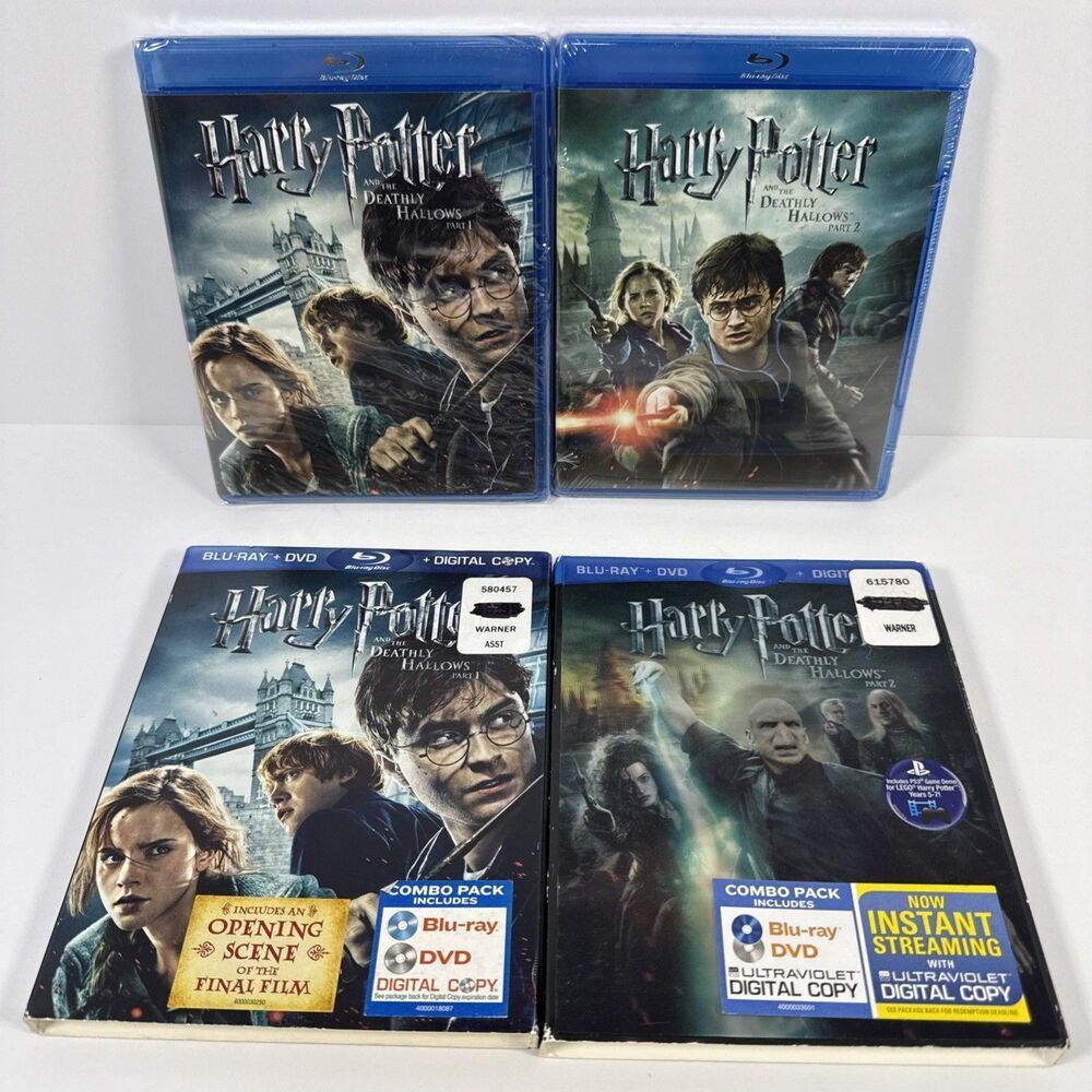 Harry Potter and the Deathly Hallows, Part 1 & 2 Blu-ray Disc